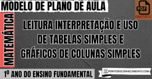 Leia mais sobre o artigo Plano de Aula de Matemática para o 1º Ano do Ensino Fundamental sobre Leitura Interpretação e Uso de Tabelas Simples e Gráficos de Colunas Simples