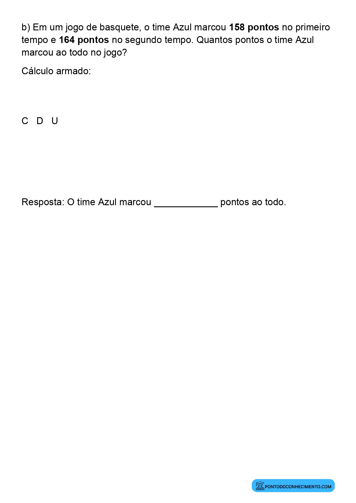 Plano de aula sobre estratégias para resolver adições