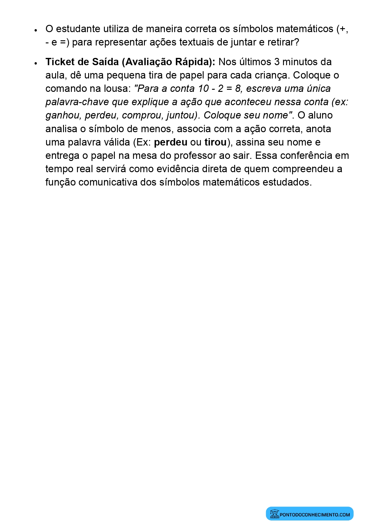 Plano de Aula de Matemática com Comunicação do Raciocínio Matemático