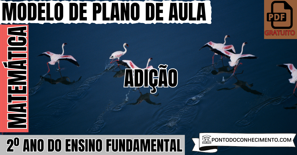 Modelo de Plano de Aula de Matemática para o 2º Ano do Ensino Fundamental sobre Adição