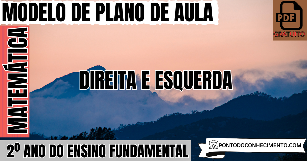 Plano de Aula de Matemática para o 2º Ano sobre Direita e Esquerda