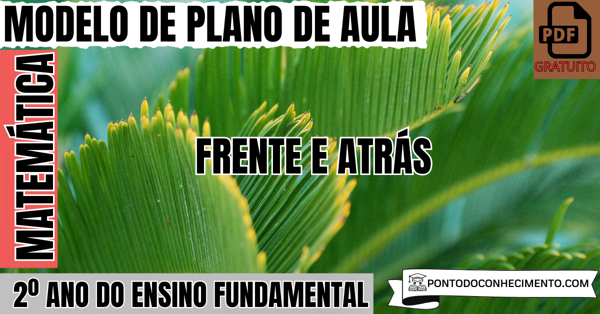 Plano de Aula de Matemática para o 2º Ano sobre Frente e Atrás
