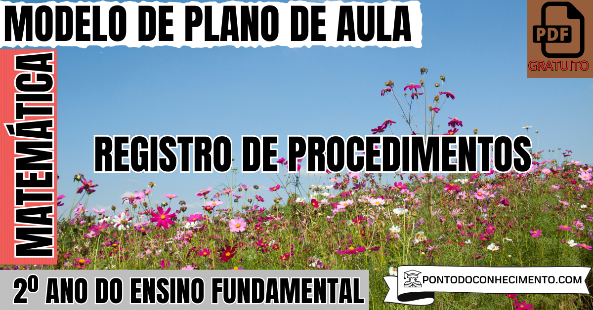 Plano de Aula de Matemática para o 2º Ano sobre Registro de Procedimentos