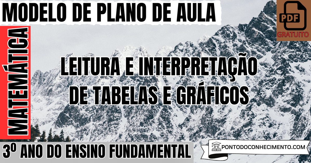 Plano de aula de Matemática para o 3º ano sobre leitura e interpretação de tabelas e gráficos