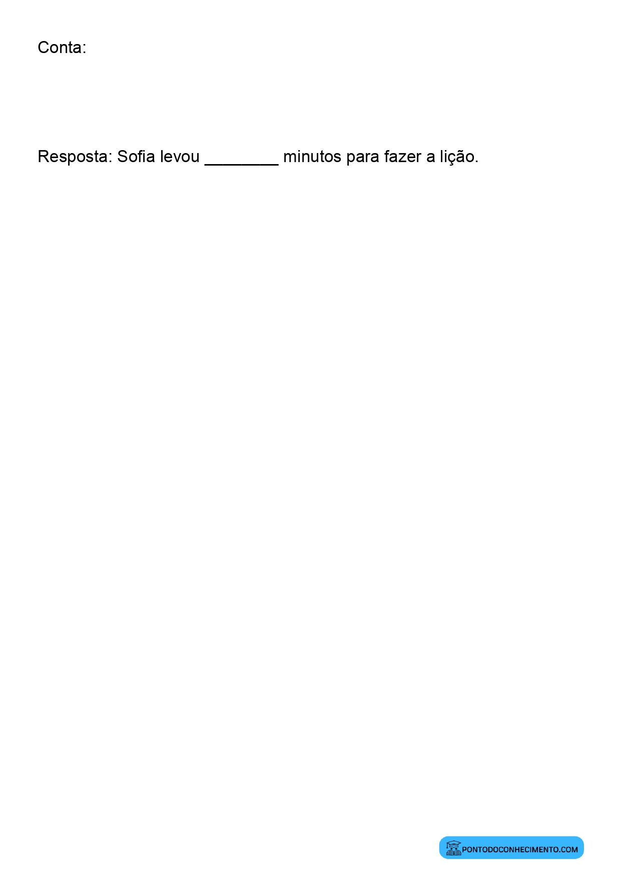 Plano de aula sobre cálculo de duração de acontecimentos