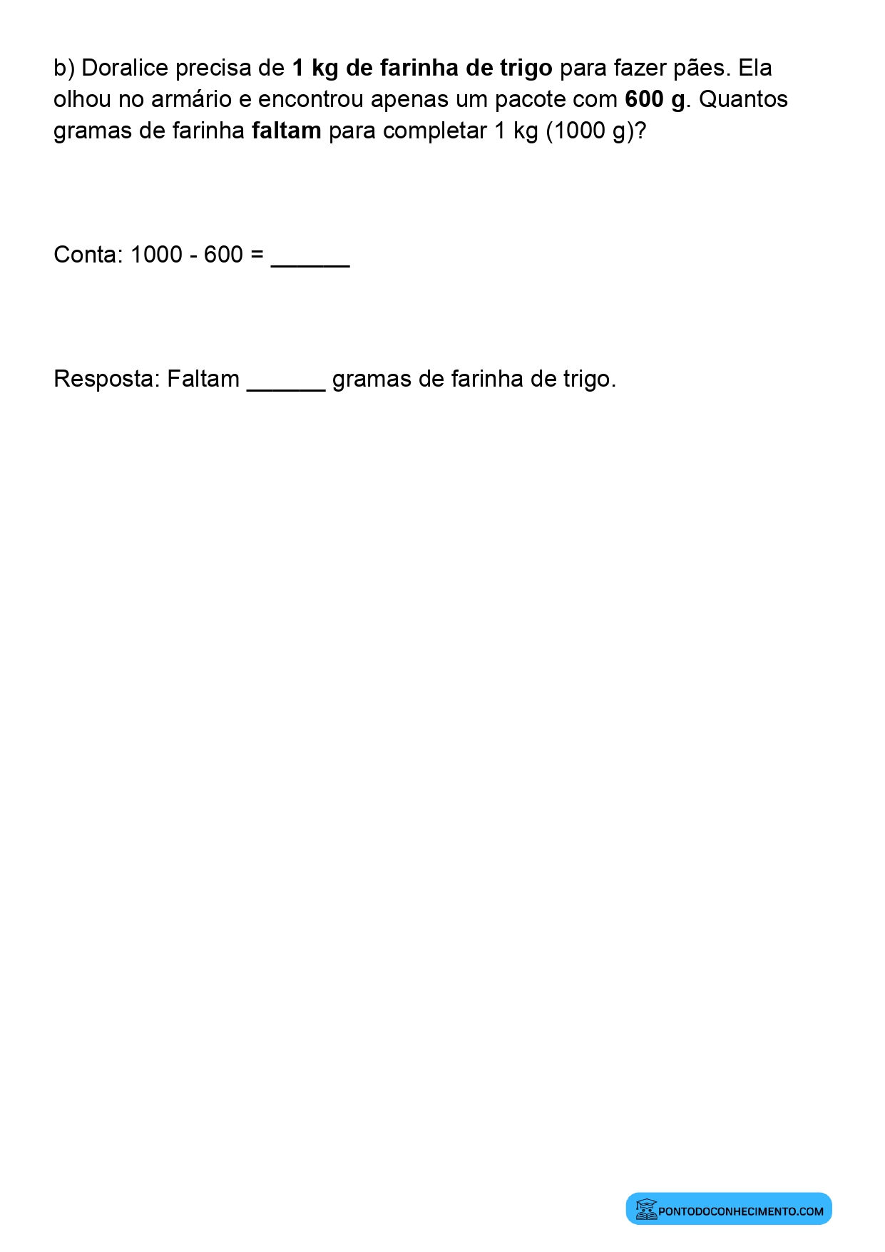 Plano de aula de Matemática sobre estimativas de capacidade e massa