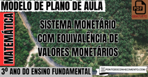 Leia mais sobre o artigo Plano de aula de Matemática para o 3º ano sobre sistema monetário com equivalência de valores monetários